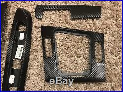 BMW e46 Coupe/Convertible Black Carbon Fiber Wrapped Interior Trim Set