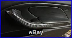 BMW e46 M3 330 325 Coupe Black Carbon Fiber Wrapped Interior Trim Set SERVICE