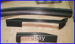 BMW e46 M3 330 325 Coupe Black Carbon Fiber Wrapped Interior Trim Set SERVICE