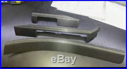 BMW e46 M3 330 325 Coupe Black Carbon Fiber Wrapped Interior Trim Set SERVICE