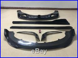 Bently continental gt Carbon Fiber body kit front lip side skirt diffuser