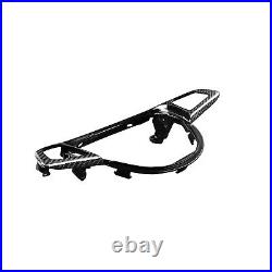 Black Carbon Fiber Steering Wheel Trim For Mercedes-Benz AMG W176 A45 W205 C63 Black Carbon Fiber Steering Wheel Trim For Mercedes-Benz AMG W176 A45 W205 C63