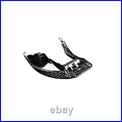 Black Carbon Fiber Steering Wheel Trim For Mercedes-Benz AMG W176 A45 W205 C63 Black Carbon Fiber Steering Wheel Trim For Mercedes-Benz AMG W176 A45 W205 C63