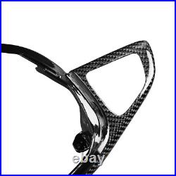 Black Carbon Fiber Steering Wheel Trim For Mercedes-Benz AMG W176 A45 W205 C63 Black Carbon Fiber Steering Wheel Trim For Mercedes-Benz AMG W176 A45 W205 C63