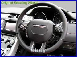 Black Carbon Fibre Steering Wheel with Sports Grip for Range Rover Evoque