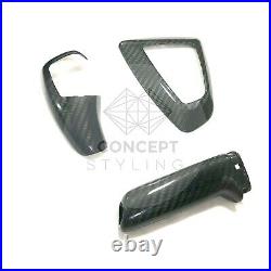 Bmw 1 2 3 4 Series Carbon Fibre Interior Gear Shift-hand Break-surround Cover
