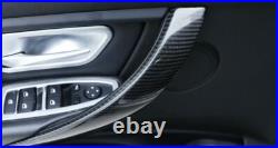 Bmw 1 2 Series F20 F21 F22 Genuine Carbon Fibre Interior Door Handle Cover Trims