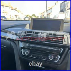 Bmw 3 4 Series F30 F32 Real Carbon Fibre Interior Dashoard Dash Trim Cover Rhd