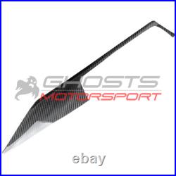 Bmw 3 4 Series F30 F32 Real Carbon Fibre Interior Dashoard Dash Trim Cover Rhd