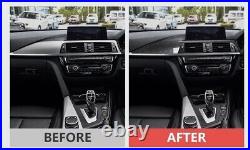 Bmw 3 Series F30 F31 Carbon Fibre Interior Dash Cover Trim Rhd 320 325 330 335
