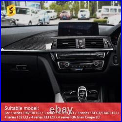Bmw 3 Series F30 F31 Carbon Fibre Interior Dash Cover Trim Rhd 320 325 330 335