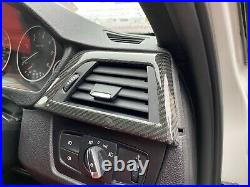 Bmw 4 Series F32 F33 F36 Carbon Fiber Interior Dash Cover Trims Rhd 420 425 430