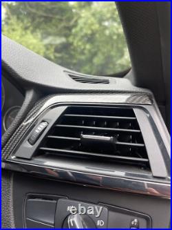 Bmw 4 Series F32 F33 F36 Carbon Fibre Interior Air Vent Trims Rhd 420 425 430 35