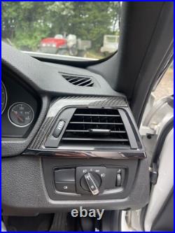Bmw 4 Series F32 F33 F36 Carbon Fibre Interior Air Vent Trims Rhd 420 425 430 35
