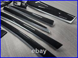 Bmw 5 Series F10 F11 Carbon Fiber Interior Trims Lhd