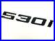 Bmw 530 530i Carbon Fiber Trunk Letters Badge Emblem