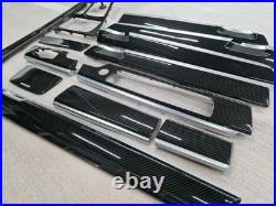 Bmw 7 Series F01 Carbon Fiber Interior Trims Lhd