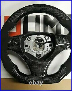 Bmw Carbon Fiber E82 E88 E90 E92 E93 & M3 Dash Interior Trim Steering Wheel