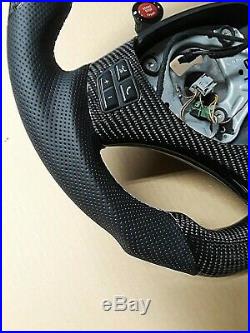 Bmw Carbon Fiber E82 E88 E90 E92 E93 & M3 Dash Interior Trim Steering Wheel