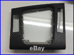 Bmw E46 Convertible M3 3d Black Carbon Fibre Vinyl Interior Dash Gear Trim Set