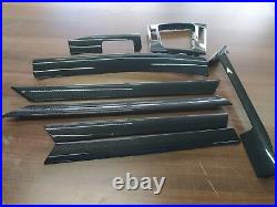 Bmw E46 Interior Trim Kit 8 Pieces Carbon Fiber Rhd