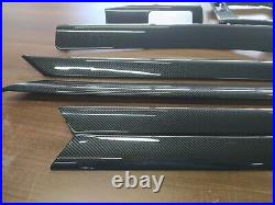 Bmw E46 Interior Trim Kit 8 Pieces Carbon Fiber Rhd