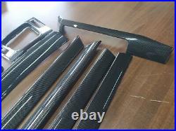 Bmw E46 Interior Trim Kit 8 Pieces Carbon Fiber Rhd