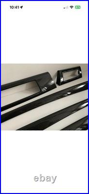 Bmw E60 Lci Carbon Hydro Dipped Interior Trim