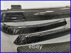 Bmw E90 E91 M3 Black Real Carbon Fibre Custom Interior Trim Set
