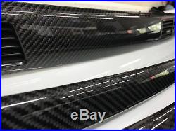 Bmw E90 E91 M3 Real Carbon Fibre Interior Dash Trim Door Console Set LCI CIC