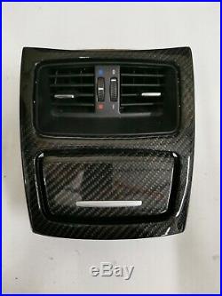 Bmw E92 E93 M3 Real Carbon Fibre Interior Rear Ashtray Storage Air Vent Console