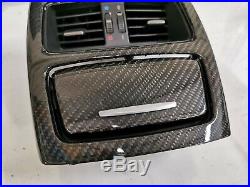 Bmw E92 E93 M3 Real Carbon Fibre Interior Rear Ashtray Storage Air Vent Console