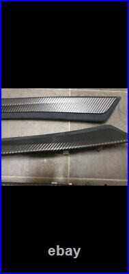 Bmw F10/F11 Interior Trims. Wrap With 3D Carbon Fiber & Alcantara. Good Quality