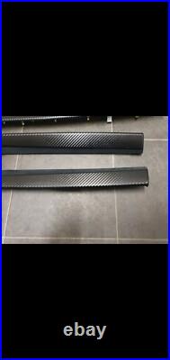 Bmw F10/F11 Interior Trims. Wrap With 3D Carbon Fiber & Alcantara. Good Quality