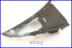 Bmw F12 Center Console Carbon Fiber Interior Trim 8052355