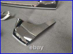 Bmw F16 X6 Black Textured Carbon Fibre Interior Trim Set (dash & Door Set)