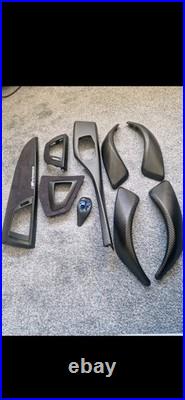 Bmw F20 140i Interior trims Full Set. Wrap With 3D Carbon Fiber & 100% Alcantara