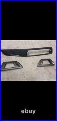 Bmw F20 140i Interior trims Full Set. Wrap With 3D Carbon Fiber & 99% Alcantara