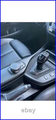 Bmw F20 140i Interior trims. Wrap With genuine 9002 Alcantara/ 3D Carbon Fiber