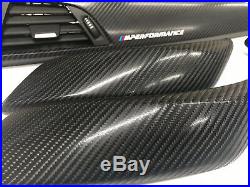 Bmw F20 F21 F22 F23 1 & 2-series Interior Trim Set 4d Carbon Fibre Se Sport #2