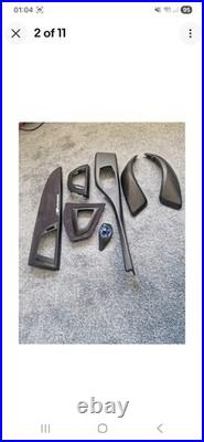 Bmw F20/F22/ Interior trims. Wrap with 100% genuine Alcantara/ 3D Carbon Fiber