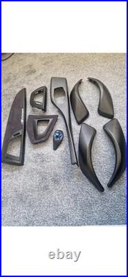 Bmw F20/F22/ Interior trims. Wrap with 100% genuine Alcantara/ 3D Carbon Fiber