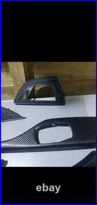 Bmw F20 Interior trims. Wrap With 100% genuine Alcantara 9002 / 3D Carbon Fiber