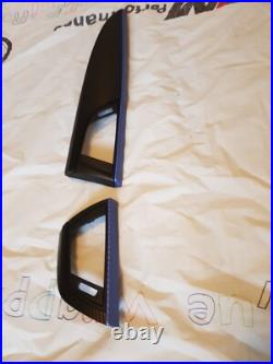 Bmw F20 Interior trims. Wrap with 3D Carbon fiber. 3D black/blue Carbon fiber