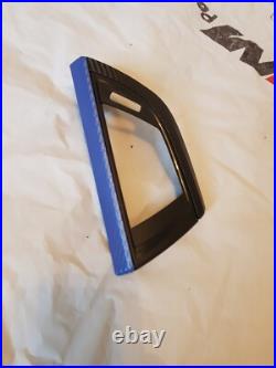 Bmw F20 Interior trims. Wrap with 3D Carbon fiber. 3D black/blue Carbon fiber