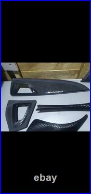 Bmw F20 Interior trims wrap 3D Carbon fiber & 100% Alcantara 9002 charcoal