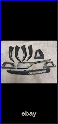 Bmw F21/F22/F20 140i Interior trims. Wrap With Alcantara/ 3D Carbon Fiber