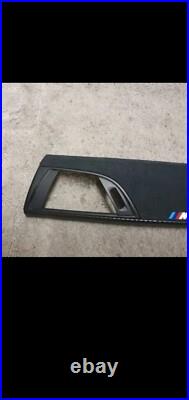 Bmw F21/F22/F23 Interior trims. Wrap With 3D Carbon Fiber & Black Alcantara