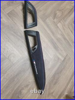 Bmw F21/F22/ Interior trim Wrap With 3D Carbon Fiber/Alcantara With Stitching