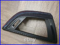 Bmw F21/F22/ Interior trim Wrap With 3D Carbon Fiber/Alcantara With Stitching